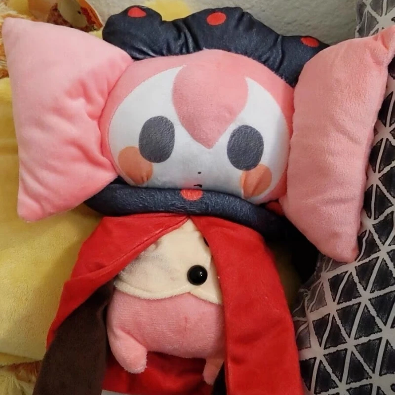 33cm Anime Puella Magi Madoka Magica Figure Plush Doll Charlotte Cosplay Soft Stuffed Throw Pillow Toys Birthday Gifts