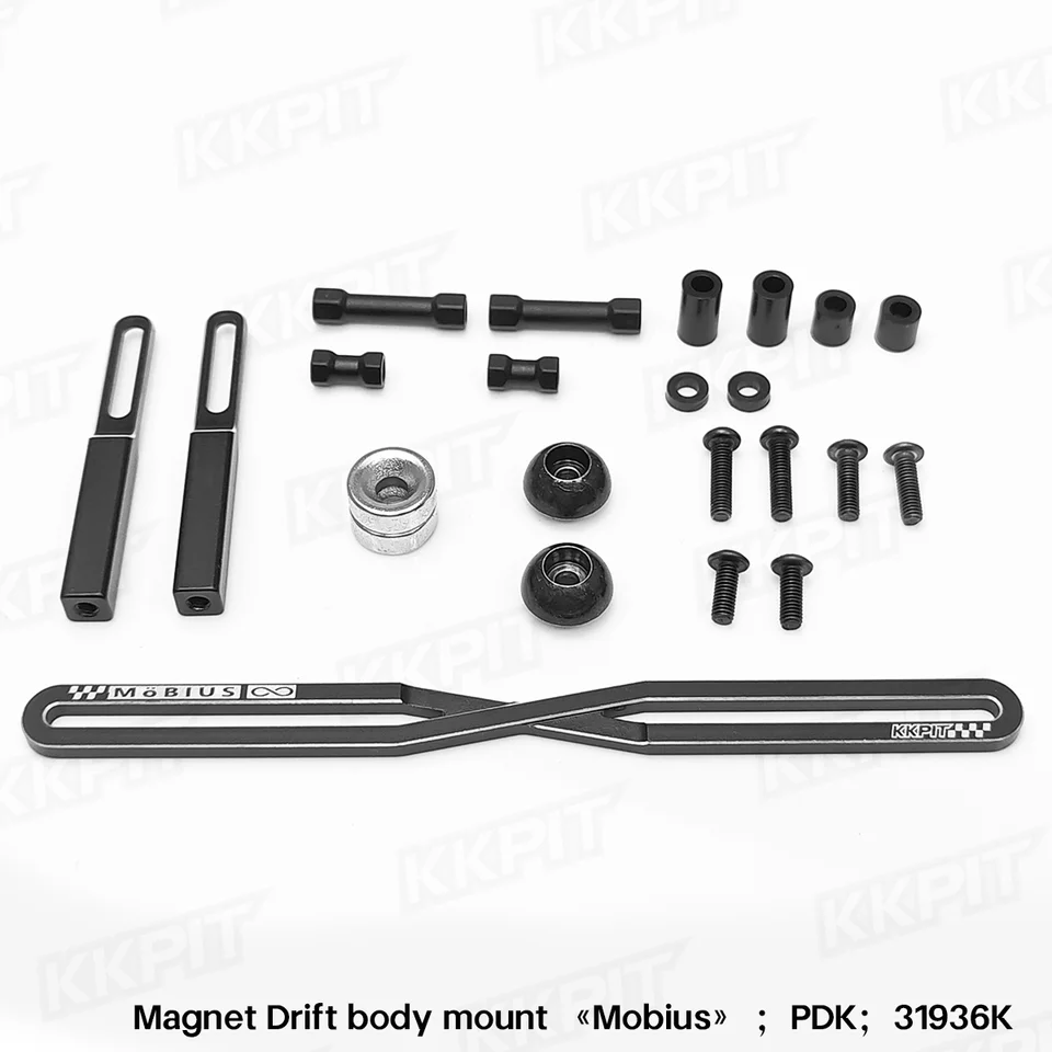 KKPIT-PDK-Magnet Drift body mount 《Mobius》- 31936K-1:10 RC drift