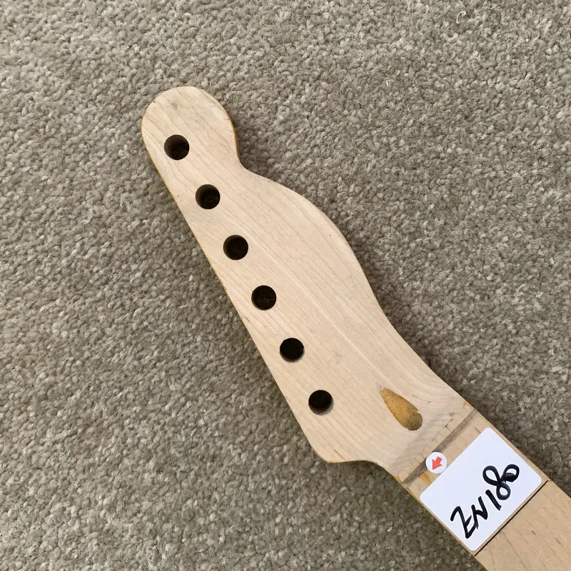 EN180 Custom Order Unfinished TL Guitar Neck No Frets with Rosewood Back Inlay Tele Guitar DIY Replace OEM Order Accept