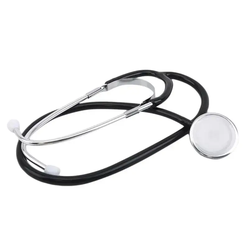 Stéthoscope de médecin Portable, outils d'enseignement en aluminium, usage domestique, fournitures de pratique pour étudiants et infirmières vétérinaires