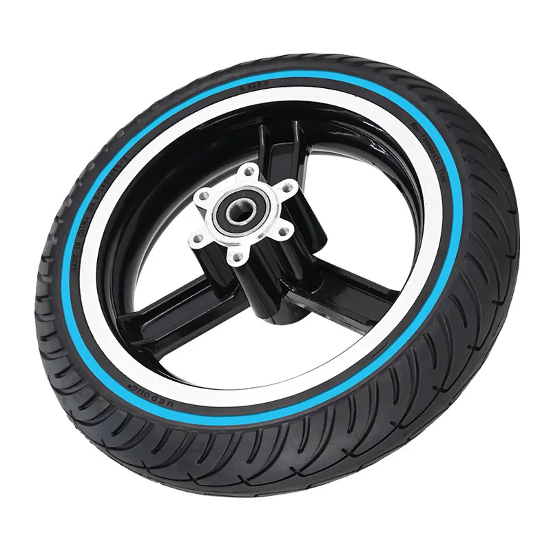 8.5 inch kugoo m4 honeycomb front wheel electric scooter tire hub, wear-resistant, non-slip and shock absorption