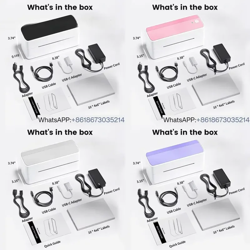 1PC for Thermal Label Printer 4x6 inch Universal Shipping Address Paper Printer 3.5x1.125 inch Labels