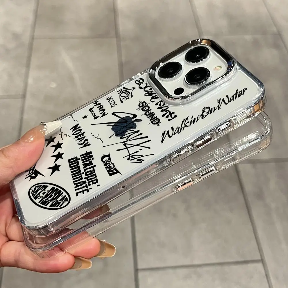 Immagine 5: Cover Morbida Trasparente Kpop S-Stray K-Kids per iPhone 17 16e 16 15 14 13 12 11 mini Pro Max X XR XSMAX 8 7 Air Plus