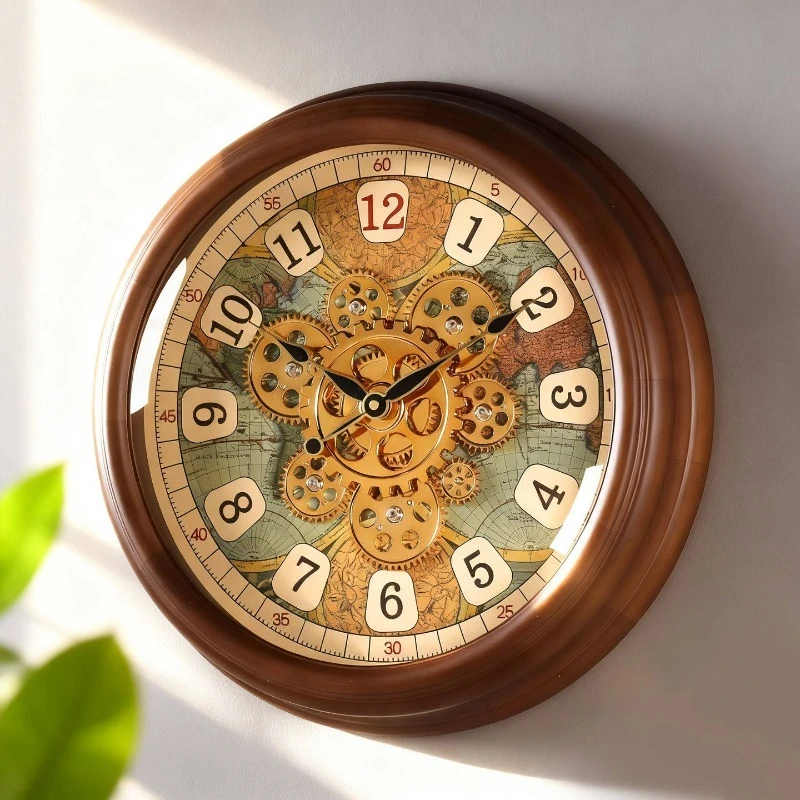 Minimalist Digital Wall Clocks Living Room Fashion Silent Aesthetic Modern Wall Watch Design Chinese Style Reloj Home Decor