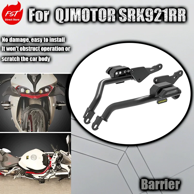 

Fits QJMOTOR SRK 921 Crash Bar, Anti-fall Sliders, Motorcycle Racing Guard Modification Parts