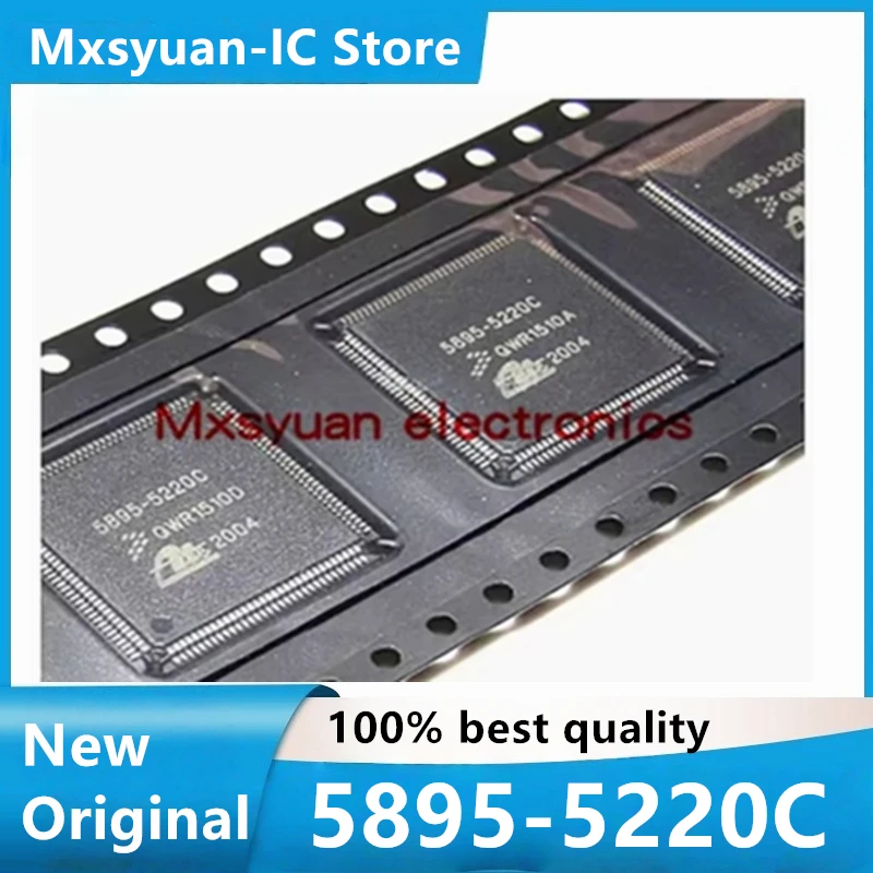 1PCS/LOT 5895-5220C 5895-5220 QFP128 Second hand renovation test is good