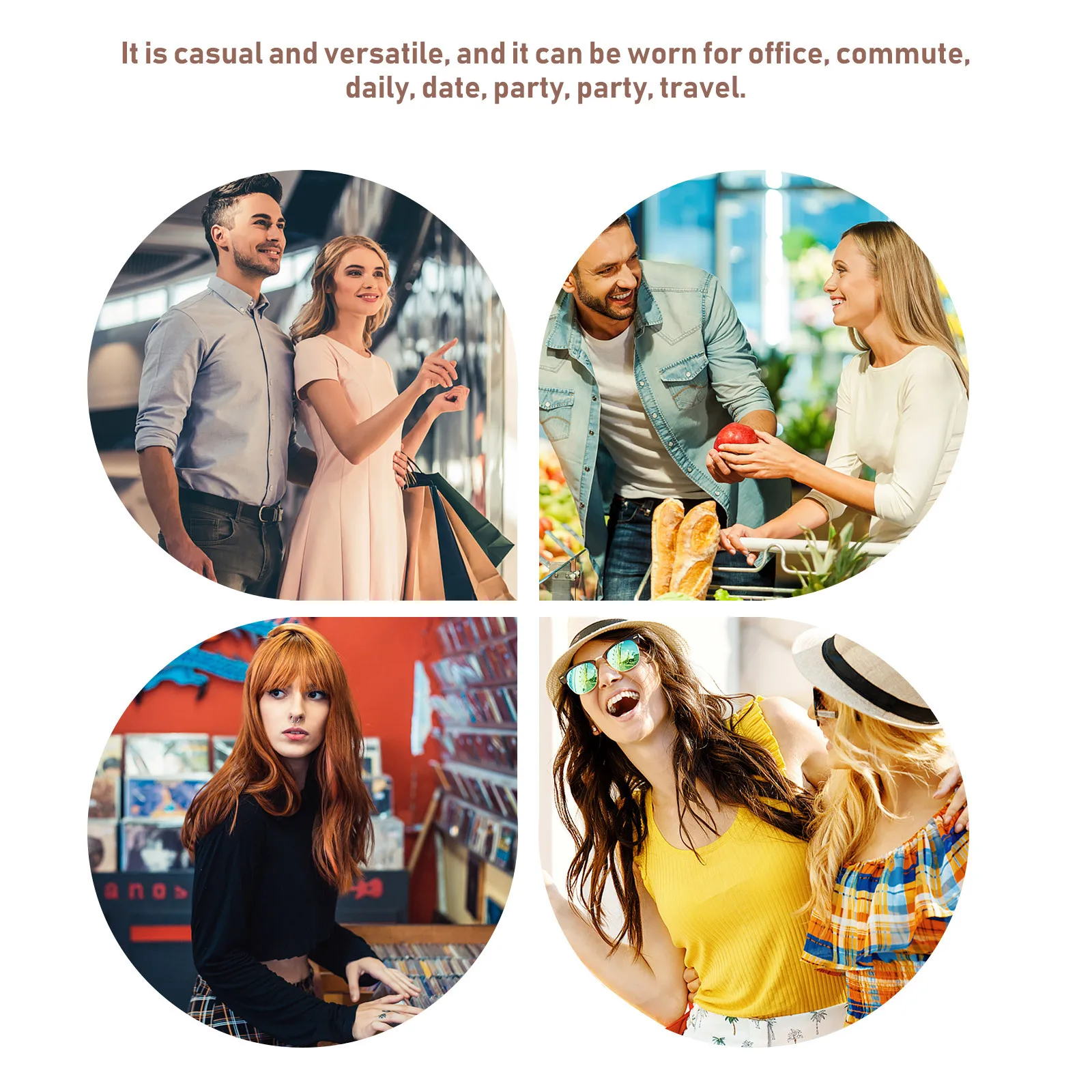 

Retro Ladies Brown Leisure Woven Belt Adjustable Wooden Buckle Casual Fashion Waist Belt for Dress Pants Jeans