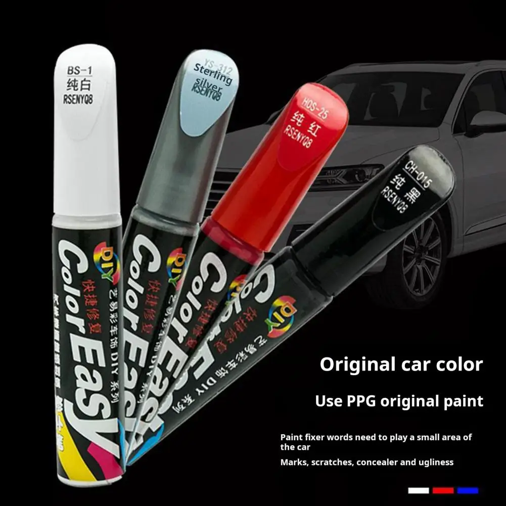 12ml Car Scratch Repair Touch-up Pen Small Scratch Repair Pens Automobile Paint Vehicle Scratch Remover Pen Car Accessories