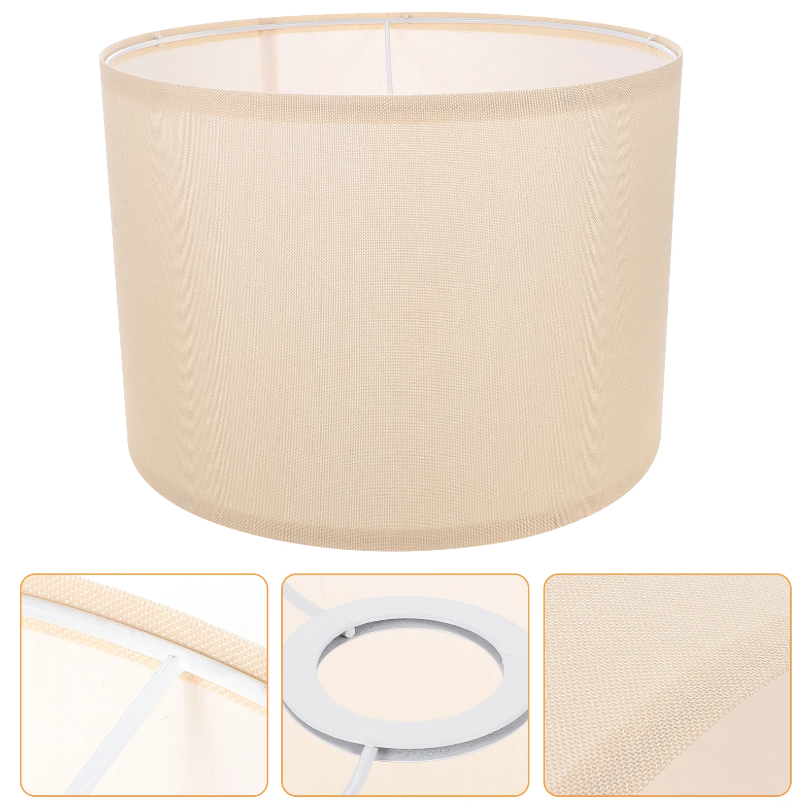 

Маленький абажур E27, основание в стиле ретро, металлическая ткань, бочка, абажур для торшера, крышка для внутреннего освещения, сменный абажур