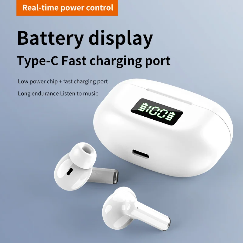 Bluetooth Earbuds Wireless Headphones Lightweight Bluetooth Headsets Distribute Weight Evenly To Prevent Neck Strain view 4