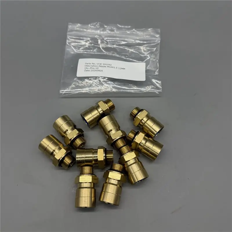 WF-Truck Parts For Volvo 991092 22327063-4 M16X1.5 12Mm Nipple 10 Pcs In One Box