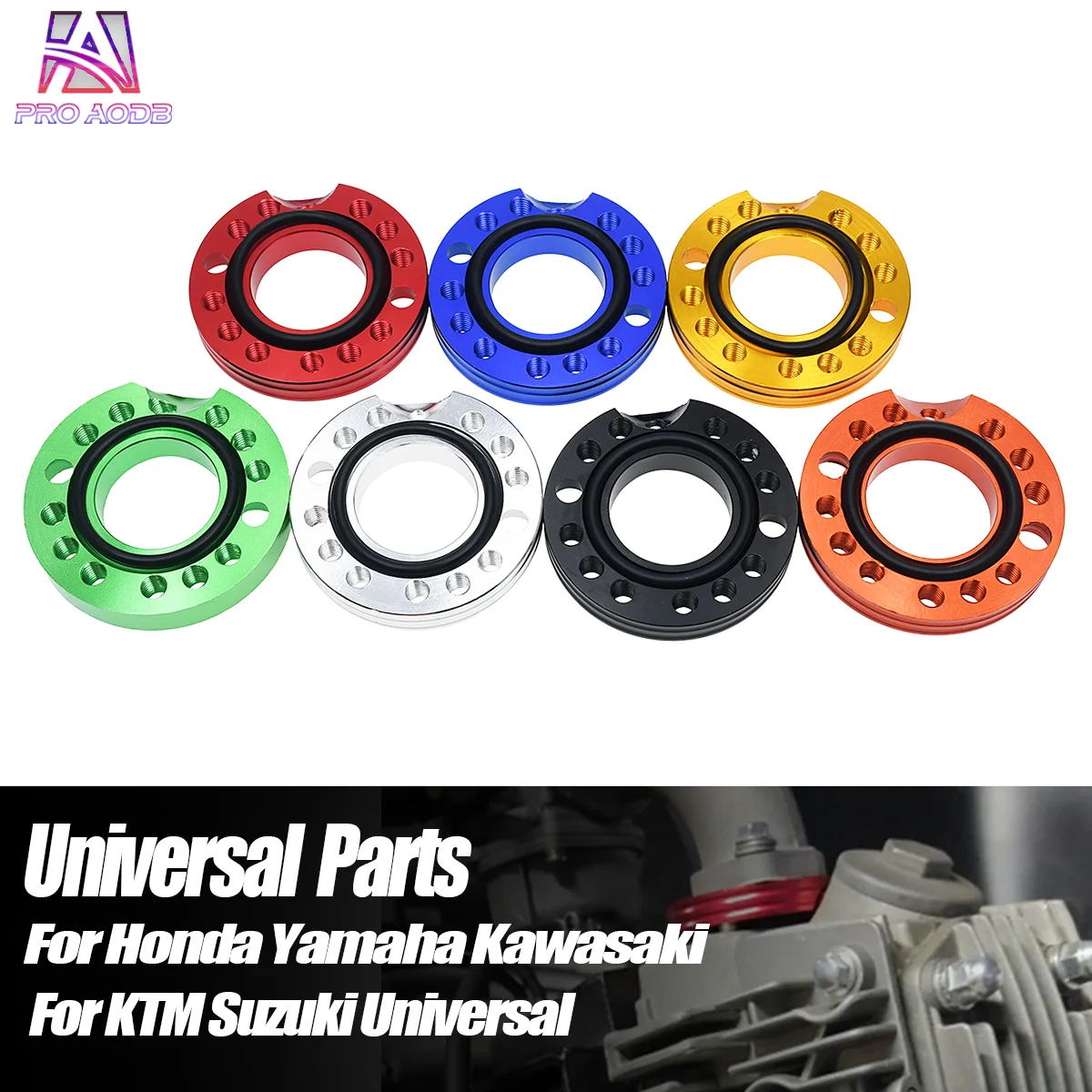 Durable High Precision CNC Air Intake Manifold Adaptor With Adjuster Knob For Mini Dirt Bike Go Kart Buggy Power Upgrade Parts