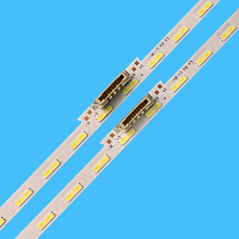 2 buah BN96-52595A Strip LED Strip untuk Samsung UA55AU8000 8000 UN55AU8000 Strip 5555au8k