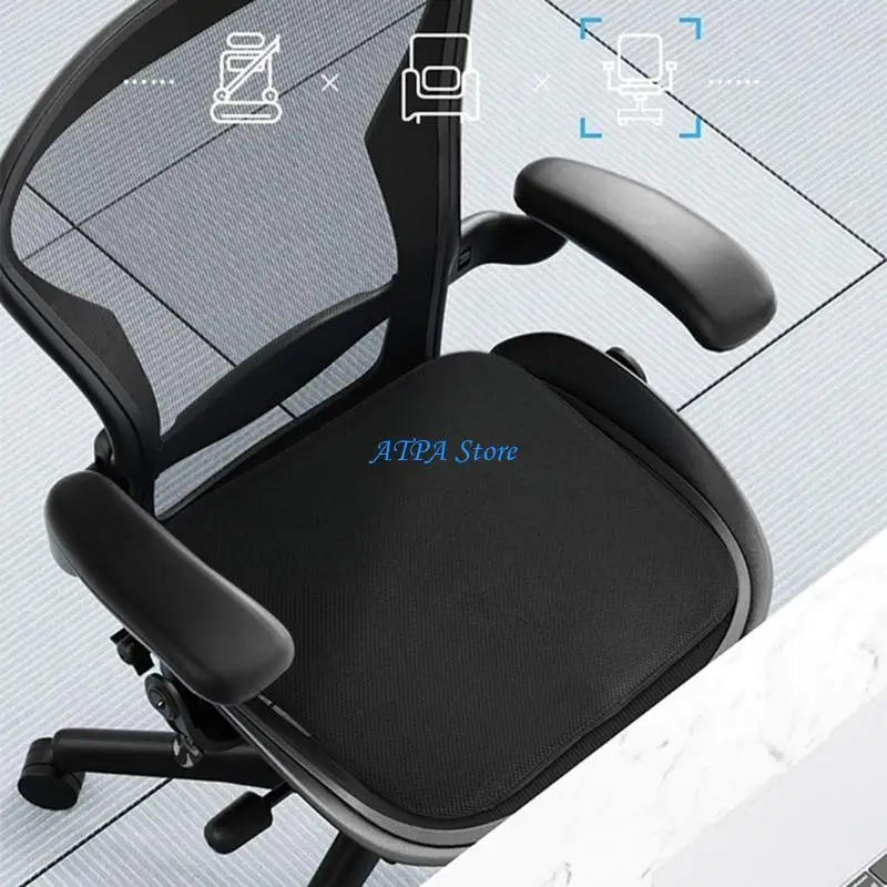 

U13C Supportive Car Seating Boosts Memory Foams Filling Seating Heightening Cushions Easy Maintenance Ergonomic Boosts Pad