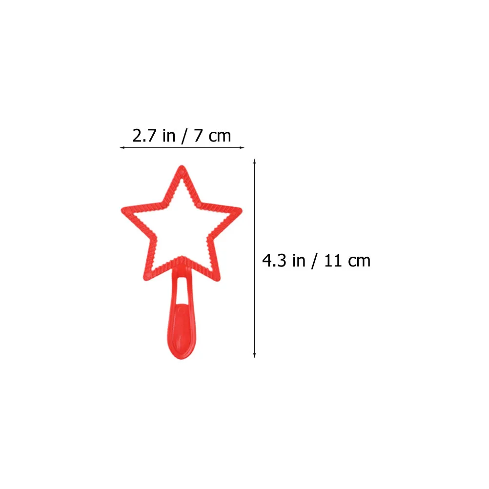 مجموعة فقاعات مكونة من 6 قطع، صانع فقاعات ملونة كبيرة، فقاعات خارجية عملاقة، مجموعة هدايا للحفلات #5