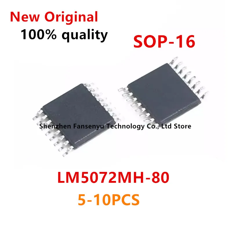 

(5-10piece)100% New LM5072MH-80 LM5072 sop-16 Chipset.