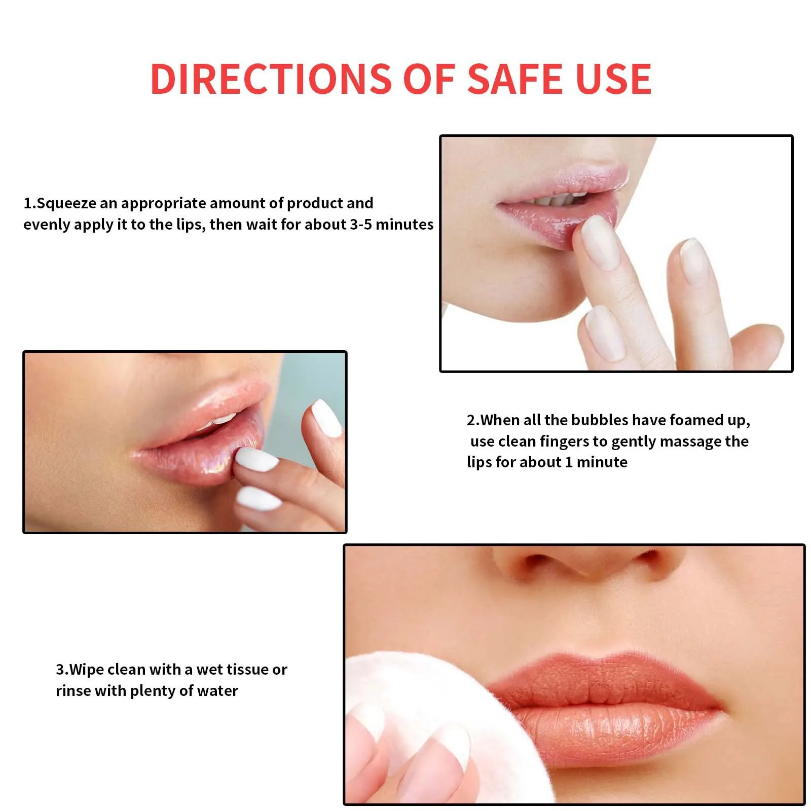 Blase Lippen Maske Peeling Entfernen Abgestorbene Haut Verblassen Lip Linie Anti Rissige Feuchtigkeitsspendende Aufhellung Pigment Bleichen Dunkle Lippen Creme