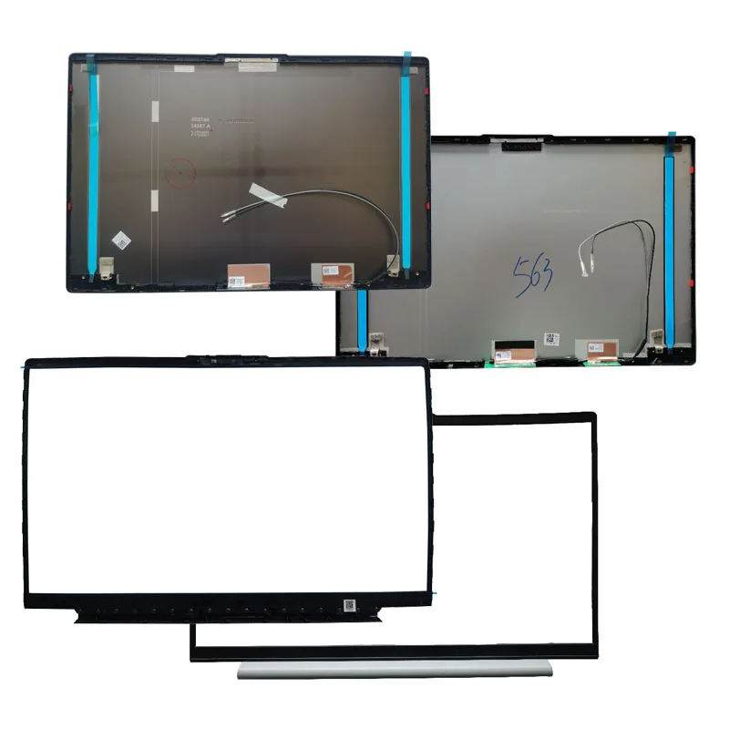 New for Lenovo Xiaoxin-15 2020 S350-15 Rear Lid TOP Case Laptop LCD Back Cover AM1K7000300/Front Bezel AM1K7000100