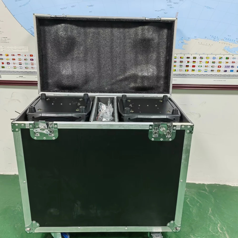 Flycase Stage 250W 8R/295W 14R Moving Head Light FlightCase (2in1)Licht stoßfest mit Rad für LED-Licht DJ – Detail 4
