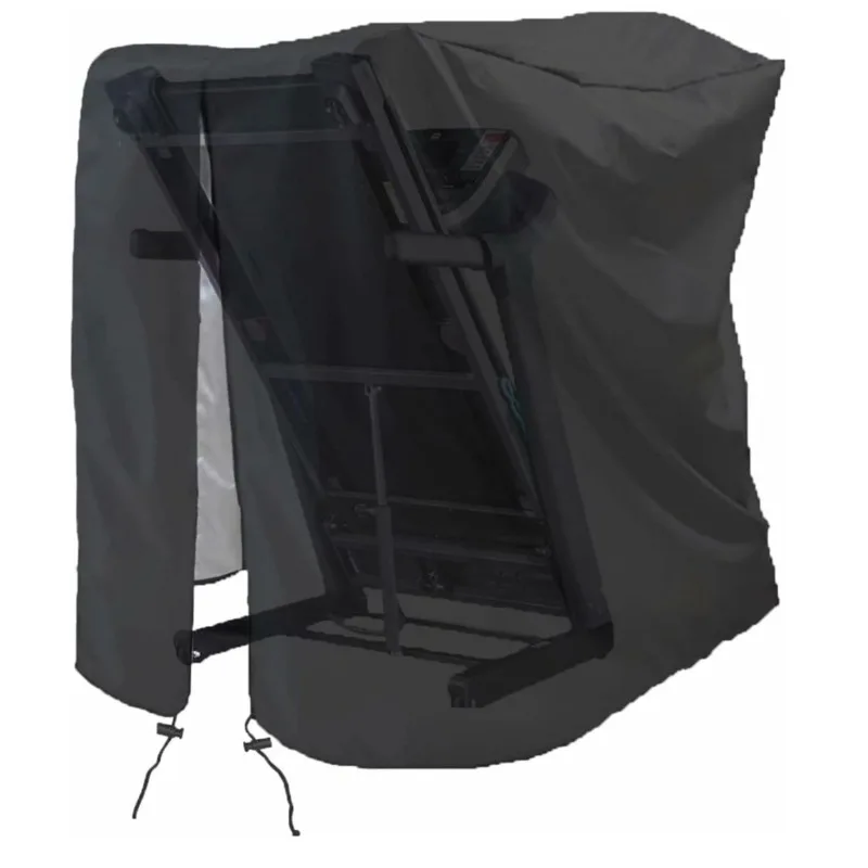 Indoor Folding Treadmill Cover Waterproof UV Protection Dustproof Protector for Home & Outdoor Fitness Machine