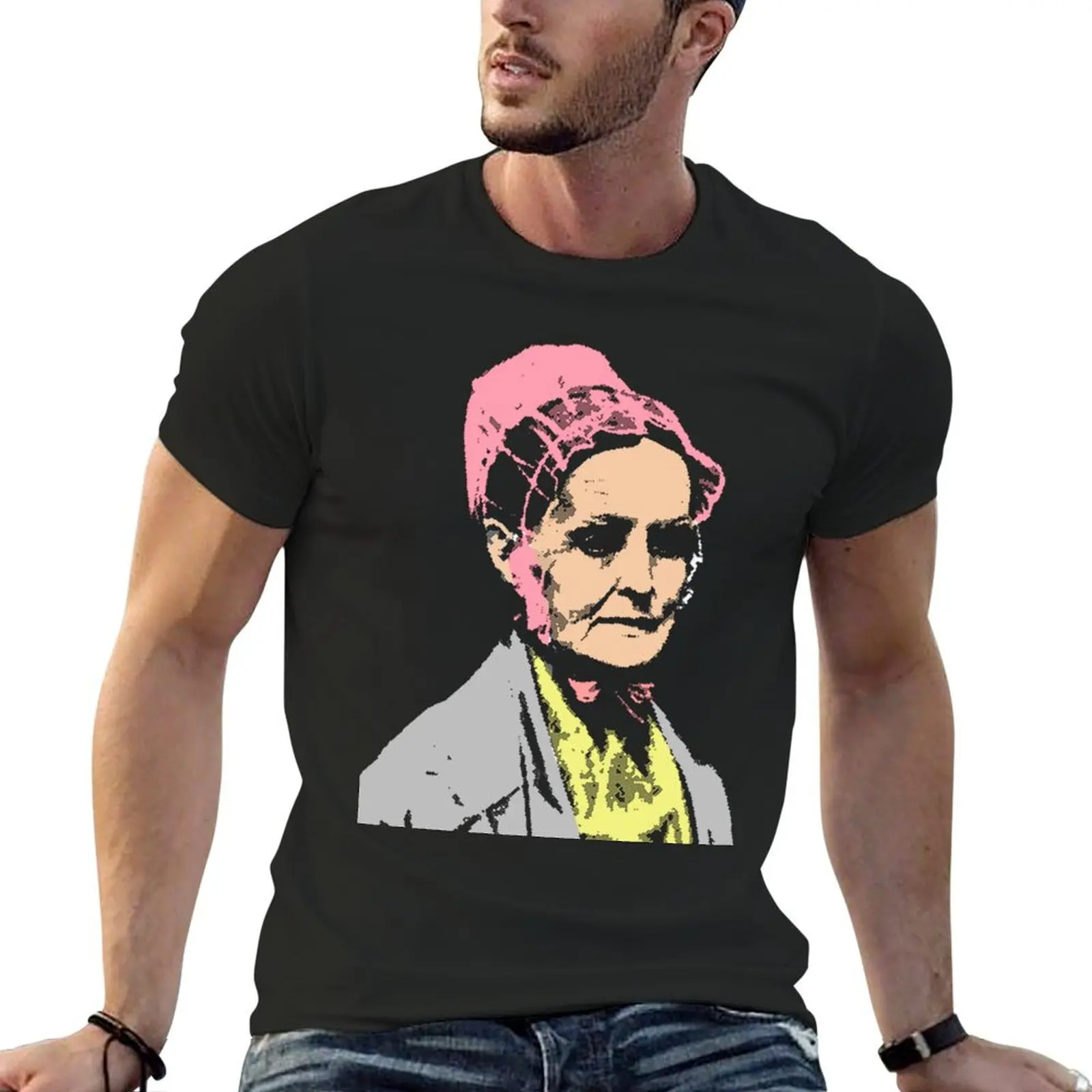 

LUCRETIA MOTT T-Shirt new edition cute tops Aesthetic clothing anime t shirts t shirts for men cotton