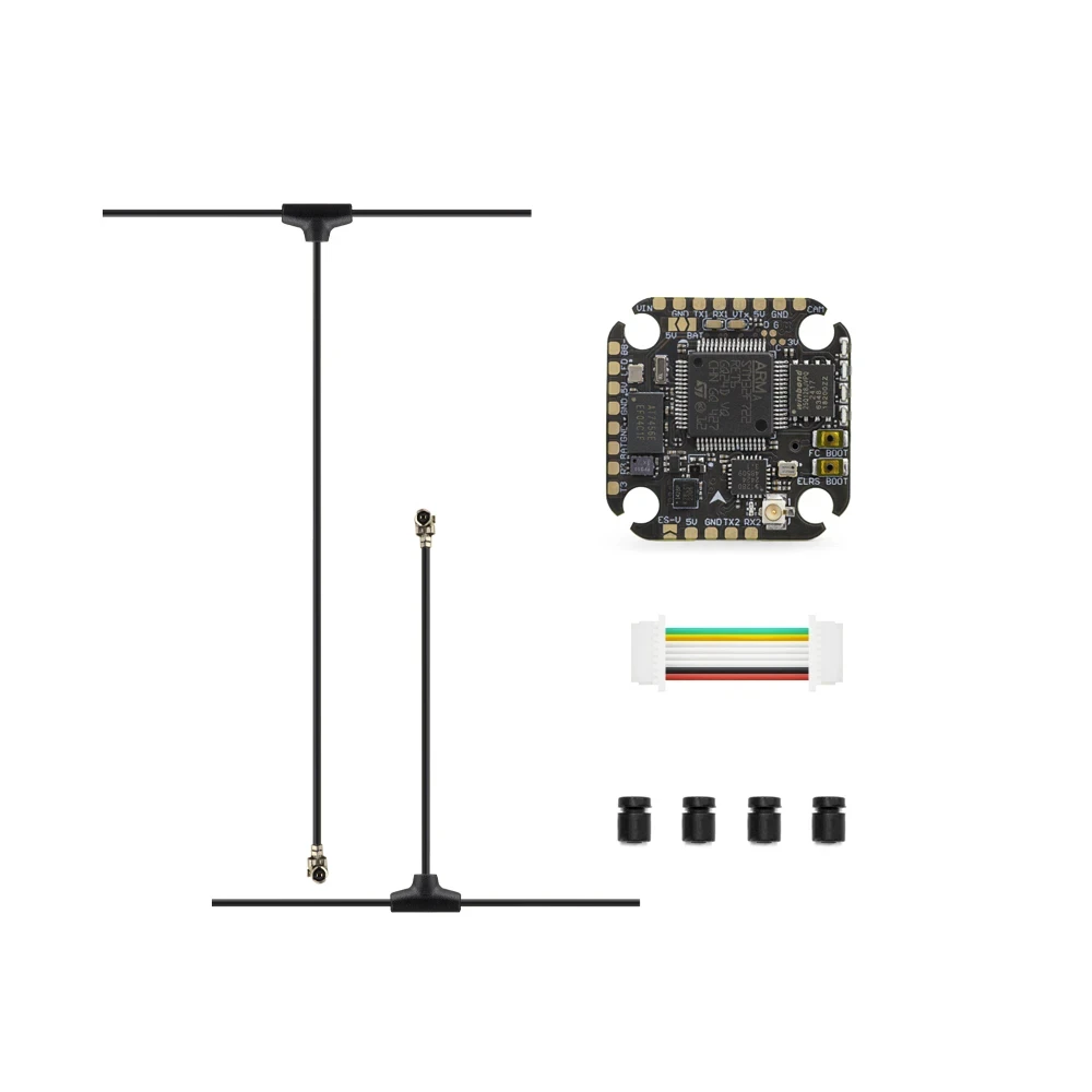 HGLRC SPECTER F722 Lite Flight Controller Integrated with ICM42688 Gyro and ELRS 2.4G Receiver for RC FPV Racing Drone