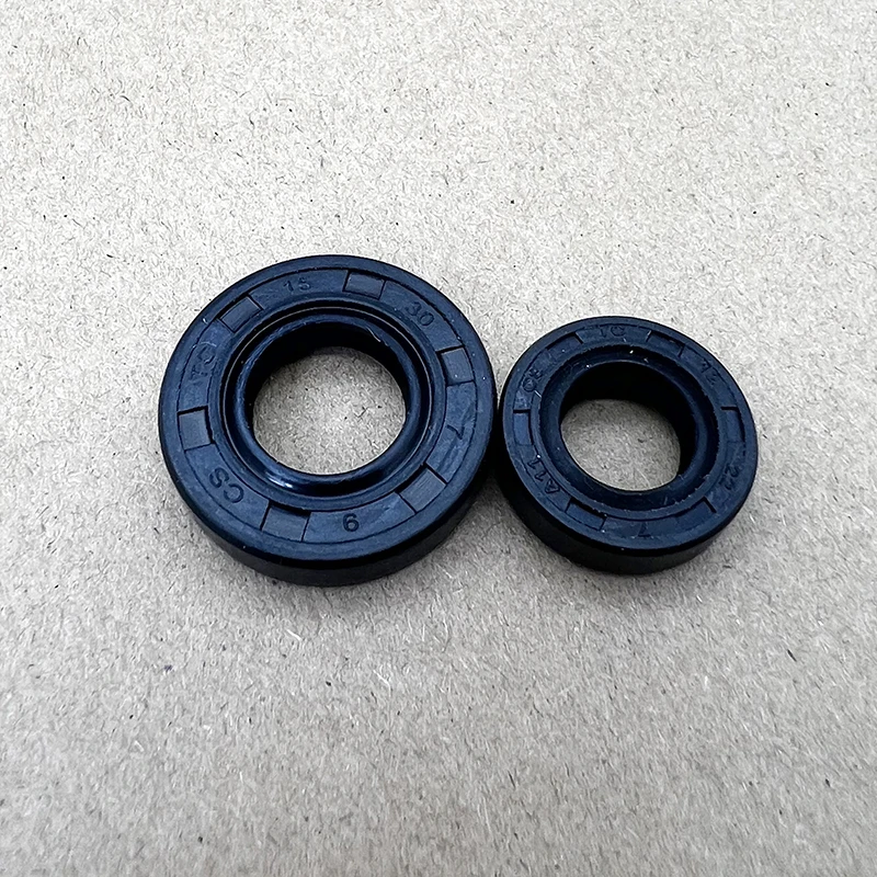 5Pair/lot Crankshaft Oil Seal Set Fit For 40-5 CG430 Brush Cutter Trimmer Brushcutter Engine Parts 15x30x7, 12x22x7