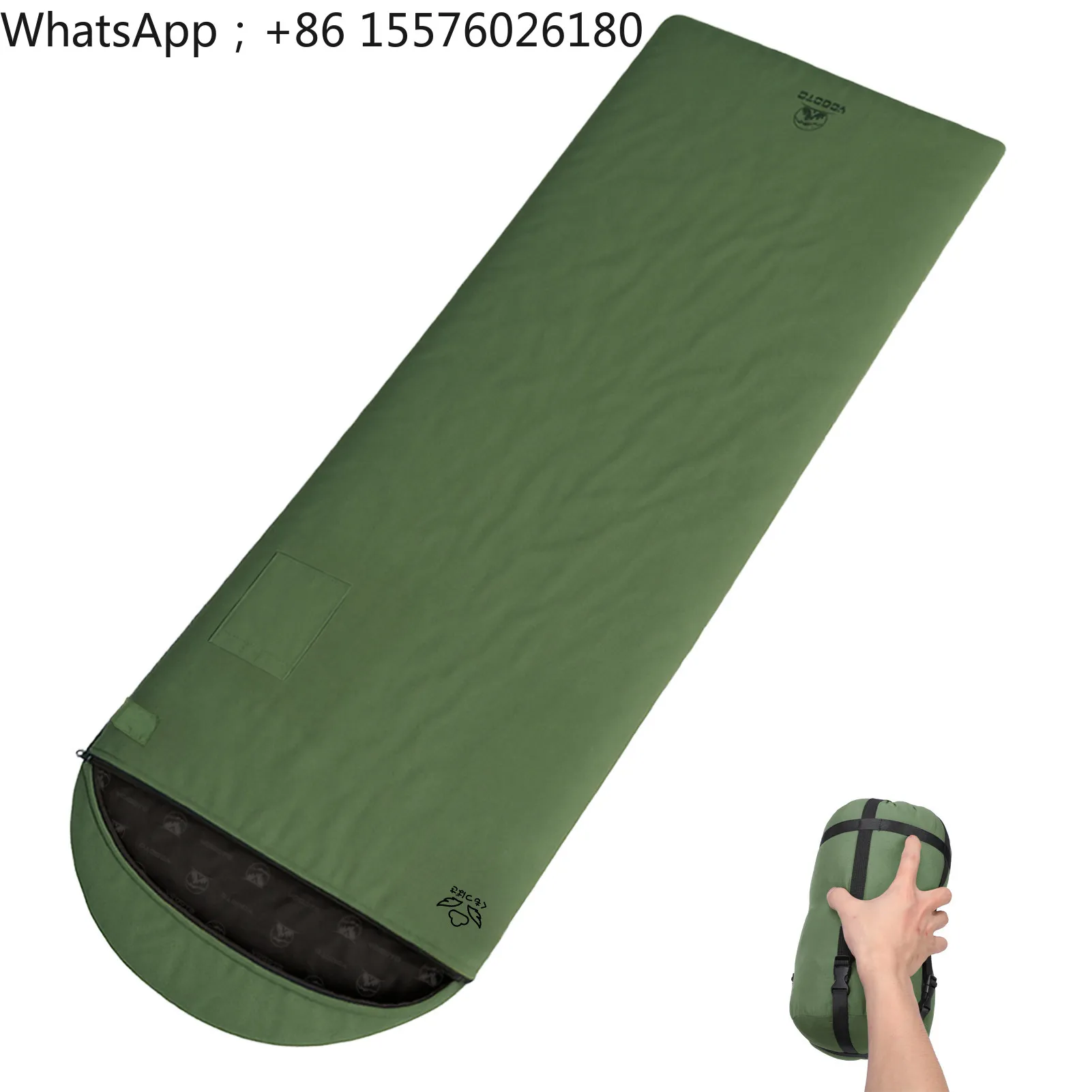 Outdoor Sleeping Bag for Adults, Single-seat, Portable, Thickened, Warm, All-season Use, Camping, Winter Cold-proof