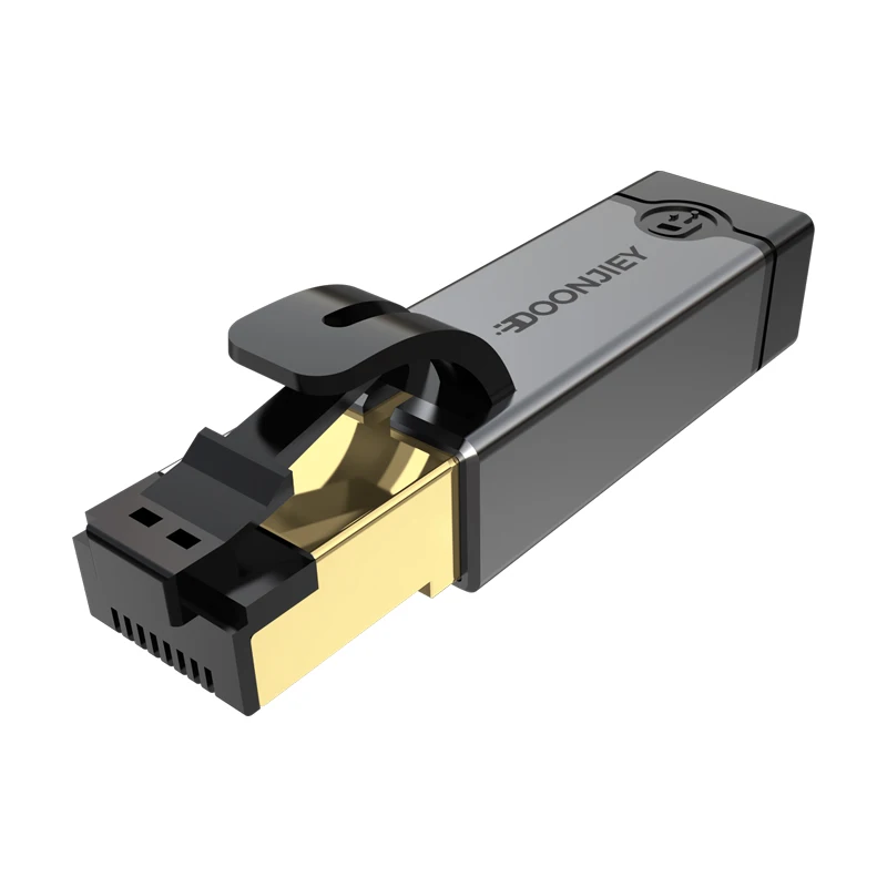 USB C to Ethernet Adapter 1Gbps Gigabit USB C Female to RJ45 Male Portable Network Converter for PC MacBook Network Accessories