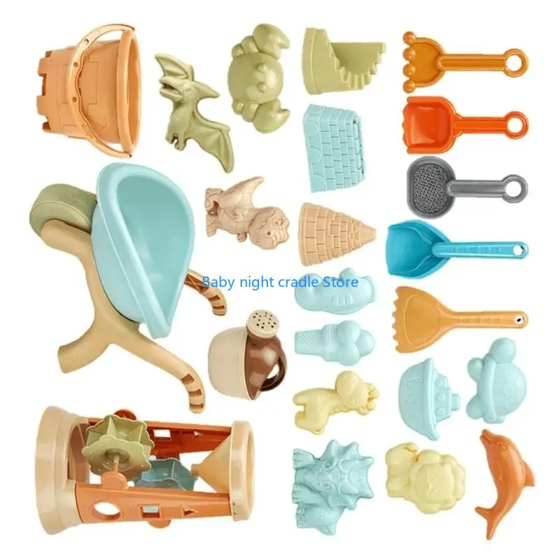 Đồ chơi bãi biển J2ff dành cho trẻ mới biết đi trẻ sơ sinh Sand Molds Sandy Sand Spade Gadgets