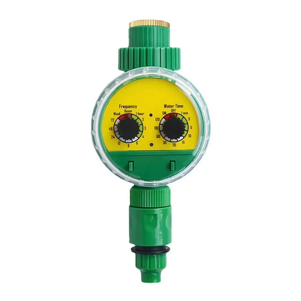 Automatic Irrigation Timer Dual Dial Controller Home Intelligent Watering Device Gardening Equipment
