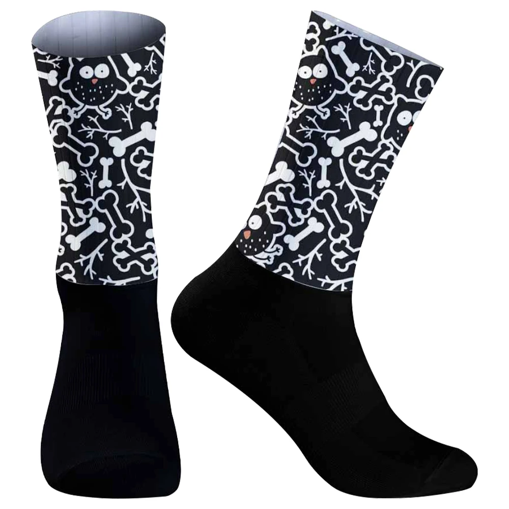 2026 Cycling Socks Unisex Adult Targeted Compression Non Slip Hiking Runing Socks 2024 New Lightweight Mesh Design Bicycle Socks