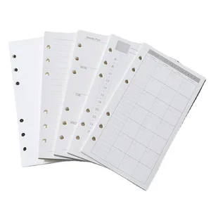 A5 a6 a7 leaf loose notebook spiral folder monthly monthly inner page to make line point in paper stationery 8 Main sales notebook dotted - №7