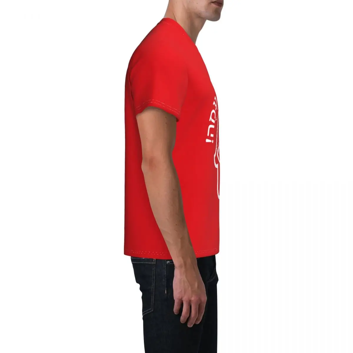 Hapoel البيرة شيفا الرجال قصيرة الأكمام Crewneck قميص القطن الجدة تي شيرت وتصميم رائع