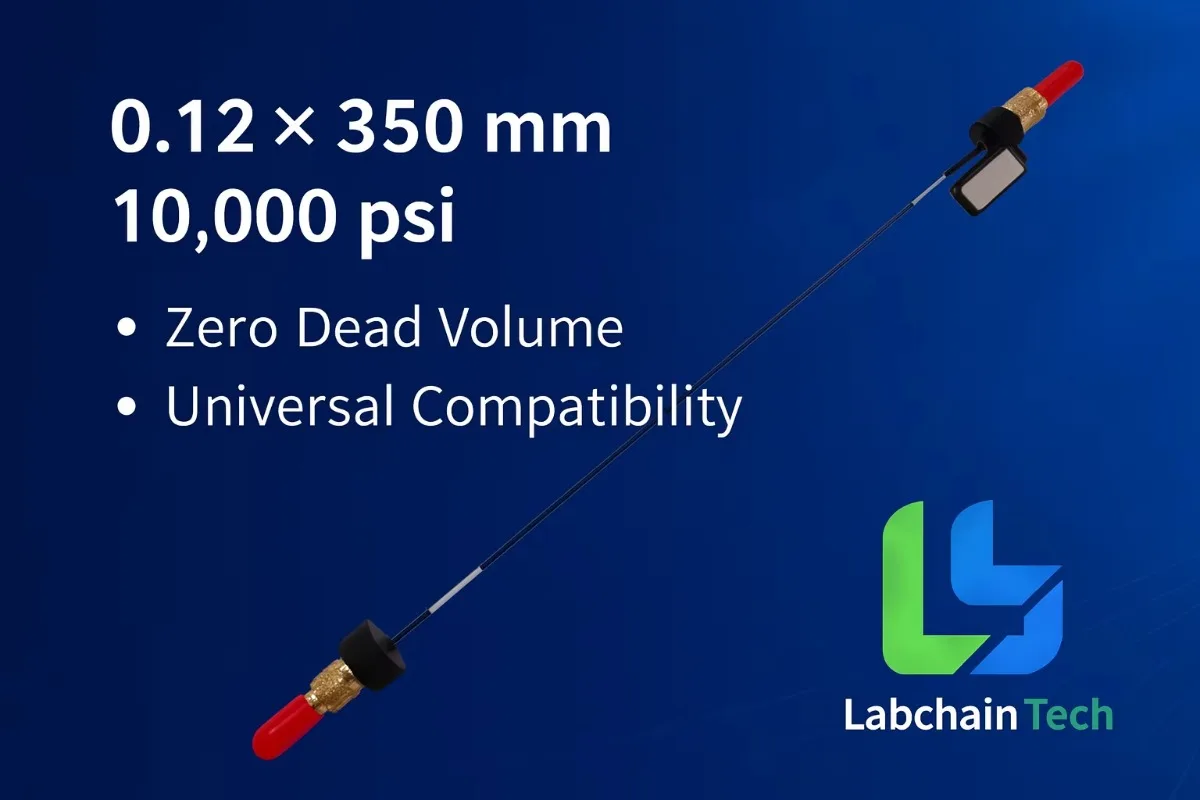 0.12 * 350 mm Capillary Assembly | Replace Agil-ent 6040-2335 / Waters 430002901 | High Pressure 10,000 psi Tubing