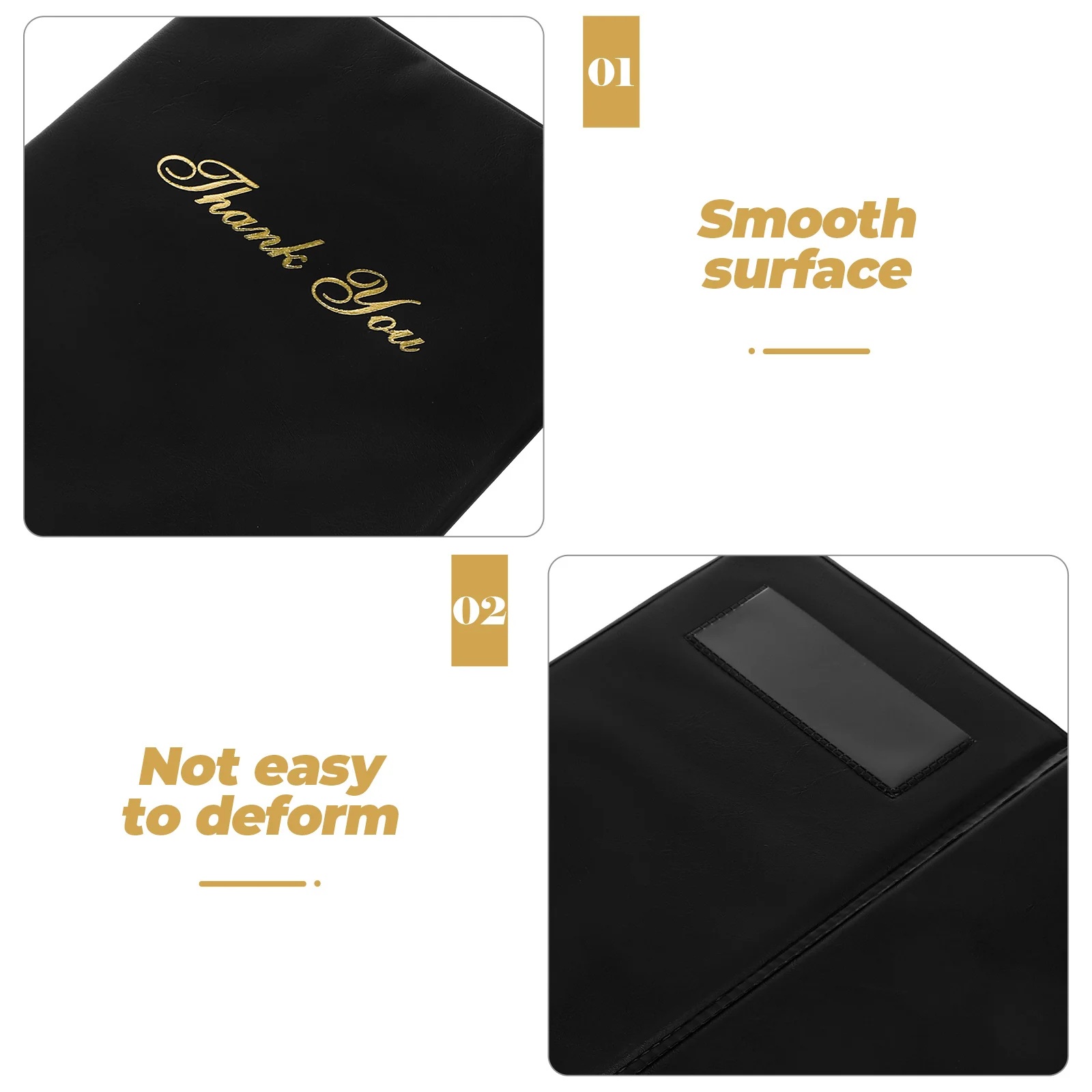 Restaurant Supplies Menu Holder Check Presenters For Restaurants Book Guest Card Order