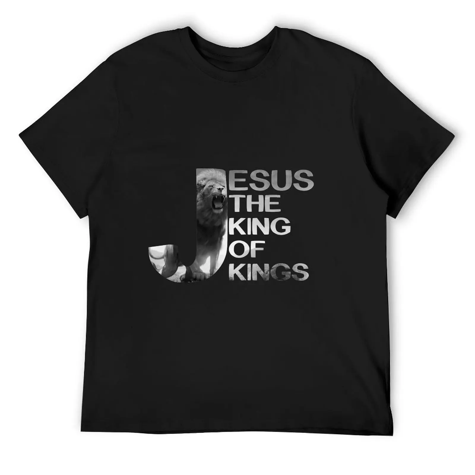 

Jesus The Kingof Kings T-Shirt vintage clothes oversized graphic tee oversizeds designer t shirt men