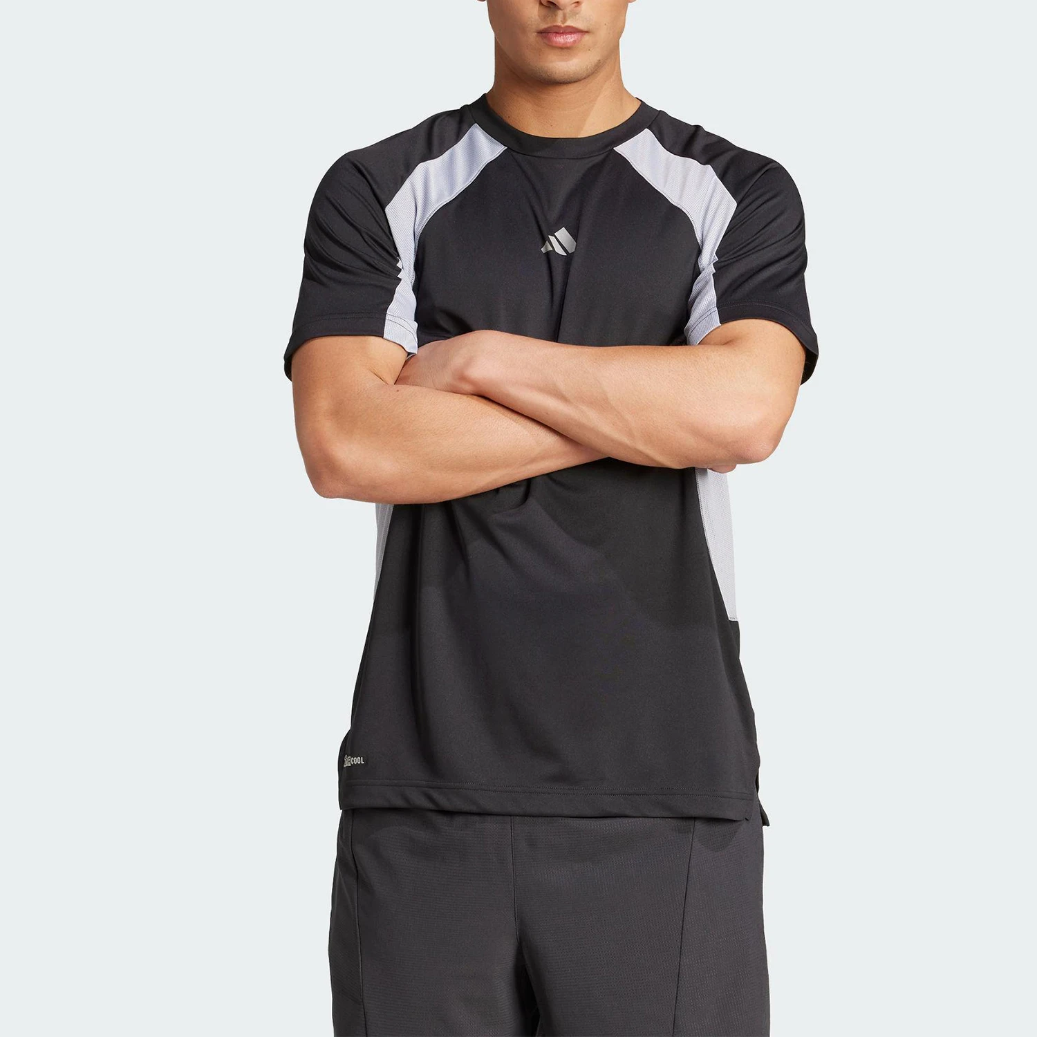 

adidas genuine APPAREL T-SHIRT Men's Cool Fitness Short Sleeve KB9739