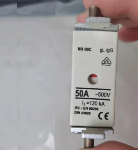Fuse NH 00C 50A 500V 63A 80A 100A gL/gG I1=120KA