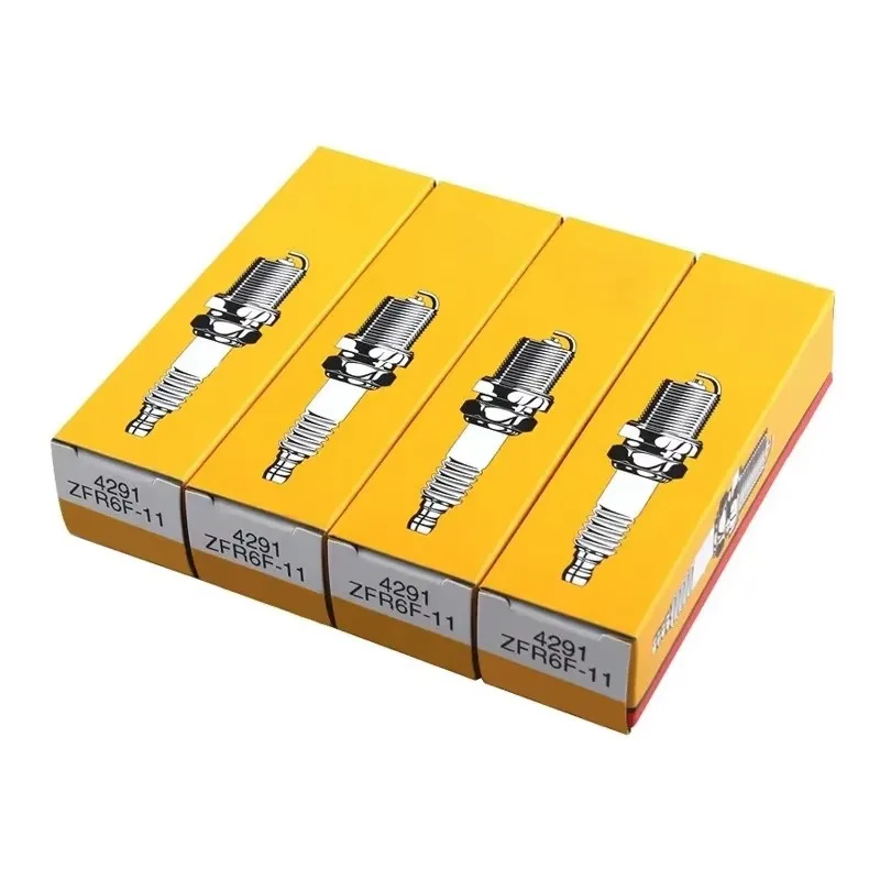 

4/6Pcs Spark Plug ZFR6F-11 4291 for HONDA ACCORD CIVIC CR-V JAZZ CITY FR-V HR-V STREAM STEPWGN DODGE NITRO FAW HAIMA FAMILY