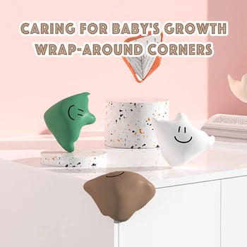 어린이용 테이블 모서리 가장자리 안전 커버, 아기 보호 가드, 충돌 방지 보호대, 홈 개선 액세서리, 4/8 팩