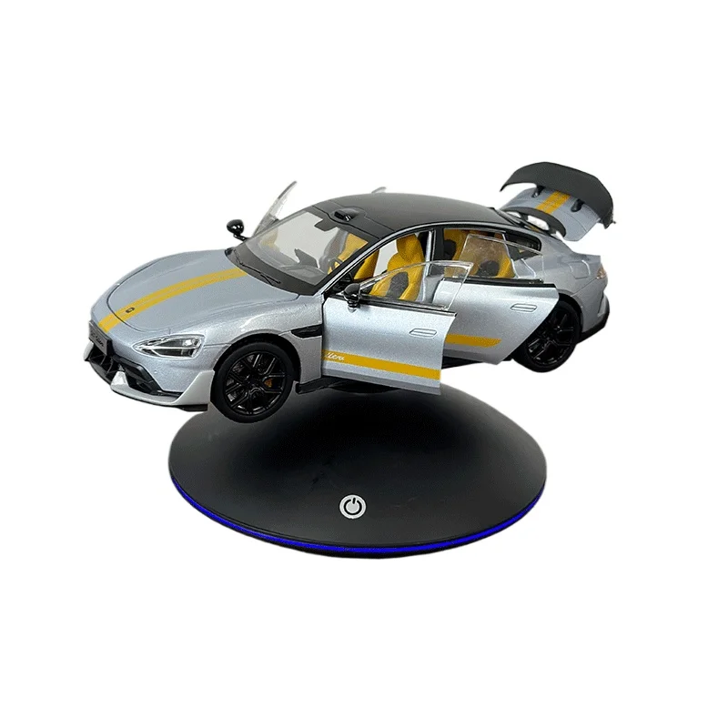 Creative High-tech Desktop Toy Tech-inspired Figurines Dynamic Magnetic Levitation Car Ornament