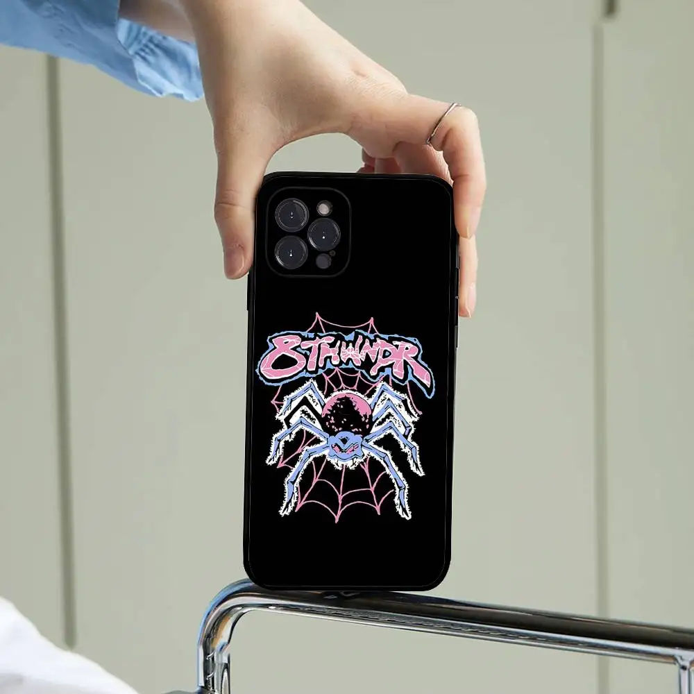 H-HELLSTAR-R Logo Phone Case For IPhone 17 16 15 14 13 12 11 Pro Max Plus Mini Soft Black Cover view 3