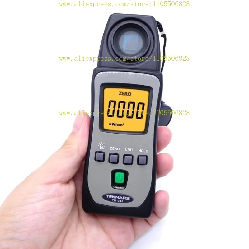 Tenmars TM-213 Mini UV UVA UVB UVAB Ultra Violet Light Level Meter 290nm ~ 390nm