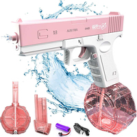 Automatic Electric Water Gun 500cc Large Capacity Super Strong Distance 10m Children and Adults Leak Proof Water Battle