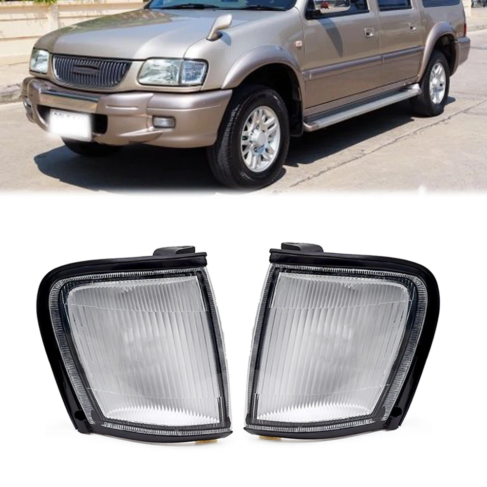 Left Right Front Bumper Corner Lamp Turn Signal Marker Lights Fog Light For Isuzu TFR TR UTE 1997 1998 1999