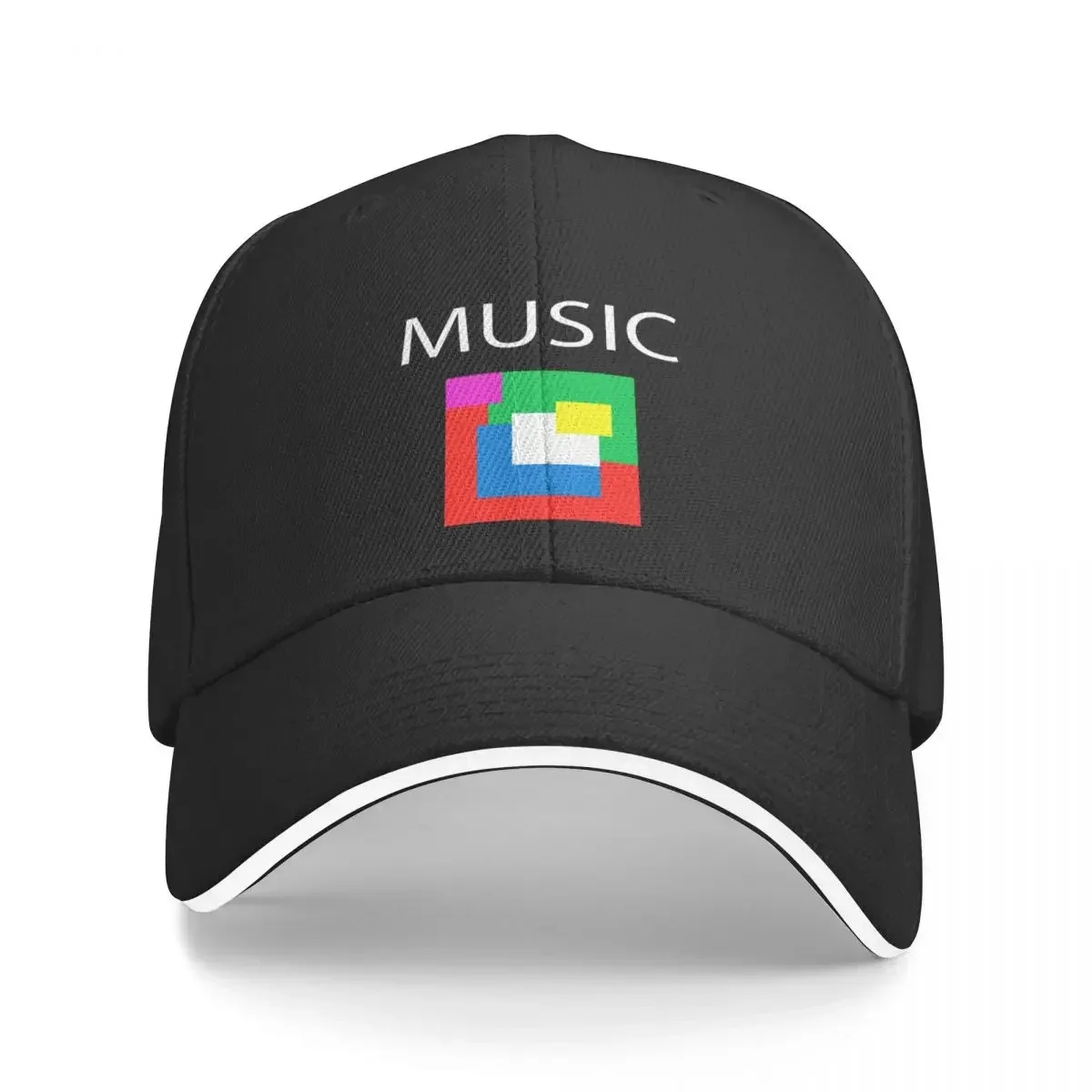 Music minimal abstract art Baseball Cap Golf New In The Hat Hat Man Luxury Sun Hat For Children Men Golf Wear Women's