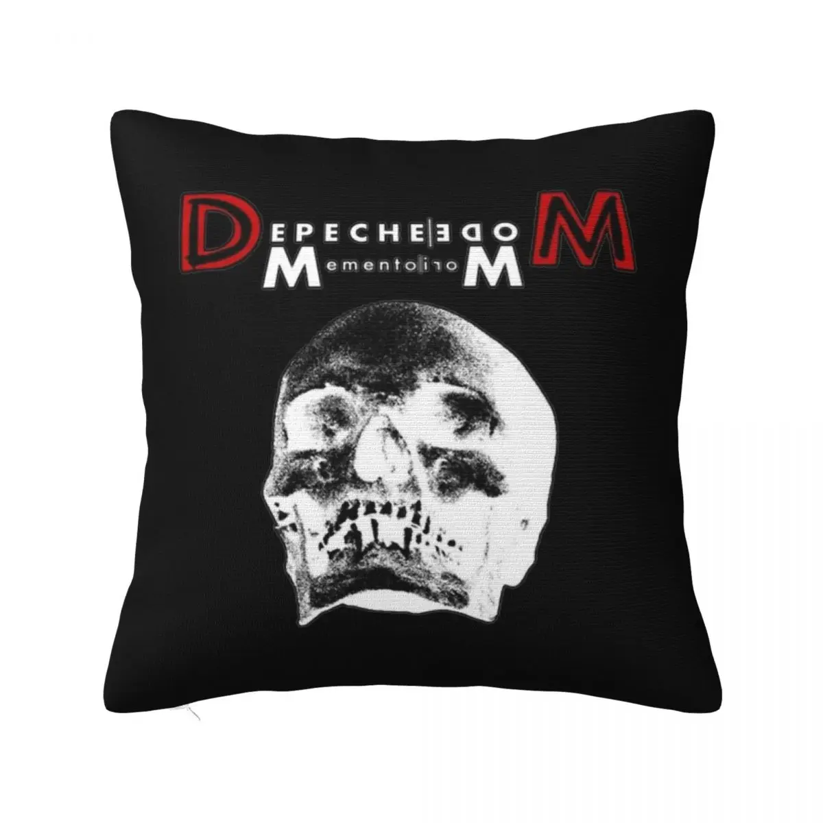 

Depeches Mode Skull Pillow Cases Music Cushion Cover Novelty Decor Pillowcover for Home 40x40cm