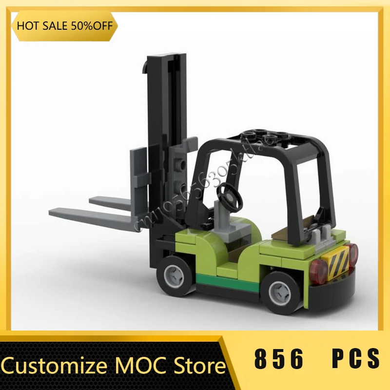 856 PCS MOC Creative City Street View Modular Grocery Store Model Architecture Building Blocks Children Bricks Toy Festival Gift