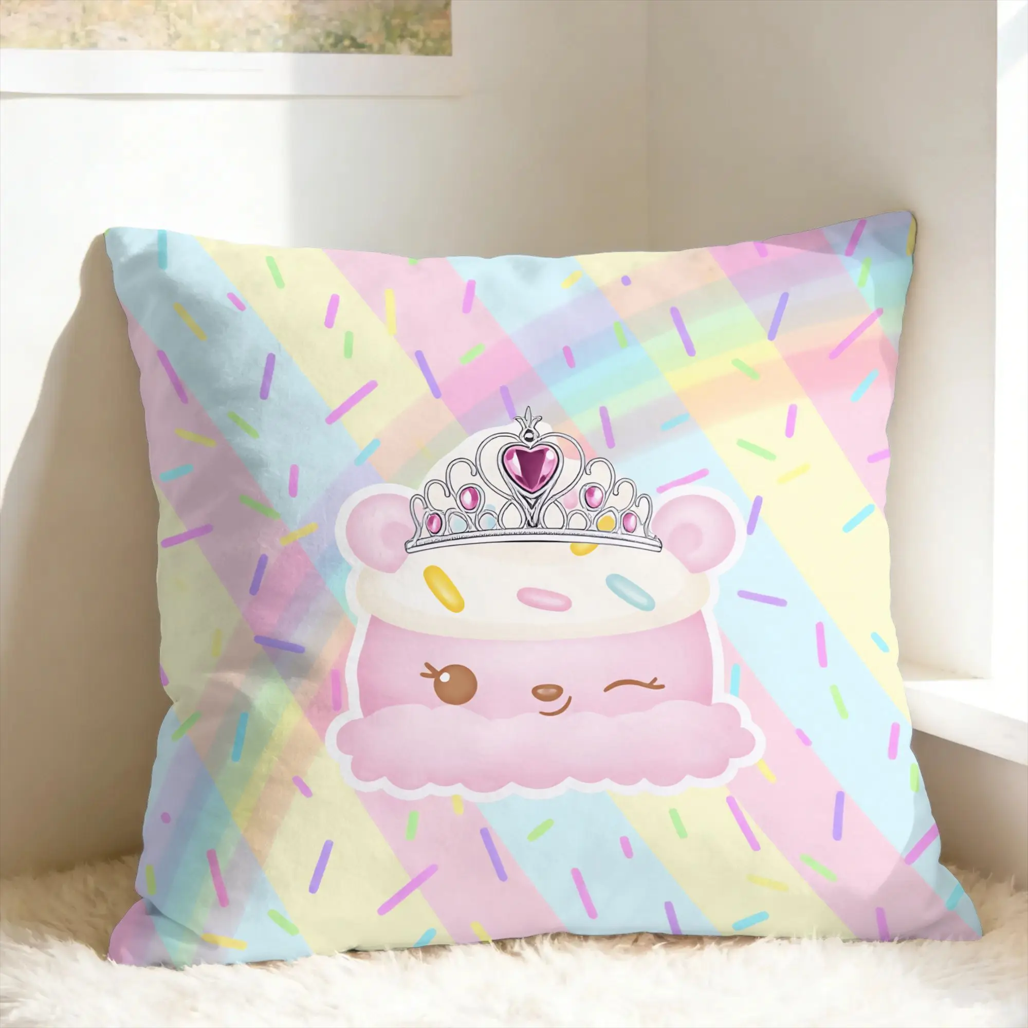 Pillow Cover Num N-Noms  Fashion Pillow Case For Office Car Home Decor Pillowcases